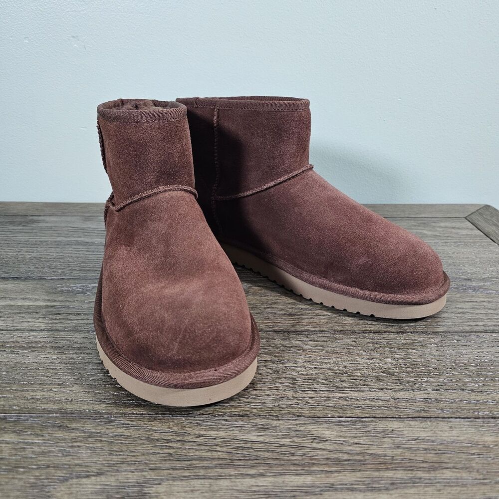 Koolaburra by UGG Koola Mini II Women's Boot Size 9 Cappacino Dark Brown Suede